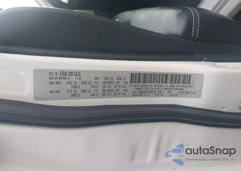 2016 Dodge Durango Sxt z USA, uszkodzony, nr VIN 1C4RDHAG7GC483372